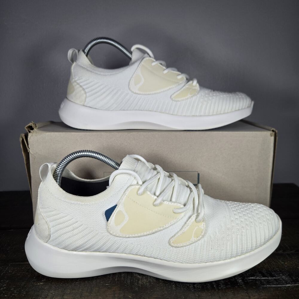 Vessi White Cream Sneakers